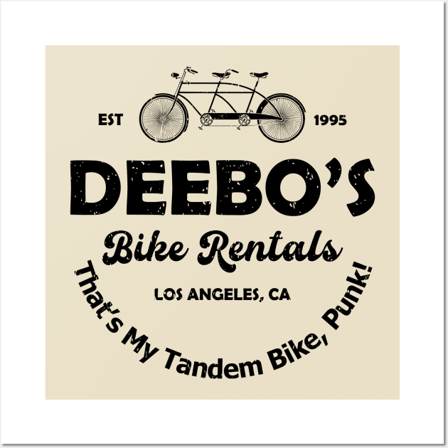 Tandem Bike Rentals Wall Art by Fashion Sitejob